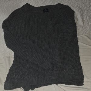 American Eagle Grey Jeggings Sweater